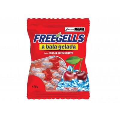 BALA FREEGELLS CEREJA 475G