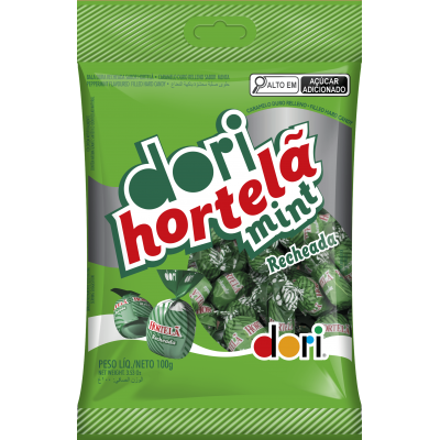 DORI BALA DURA HORTELA RECHEADA 100G