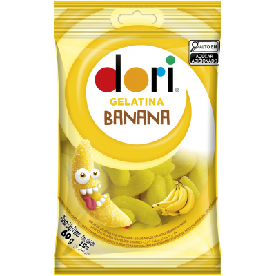 DORI GELATINA BANANA 60G