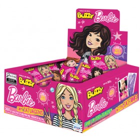 CHICLE BUZZY BARBIE TATTOO T.FRUT C/90UN