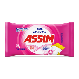 TIRA MANCHAS ASSIM BARRA UNIT 80G