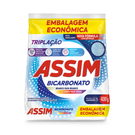 LAVA ROUPAS PO ASSIM BICARBONATO 400G