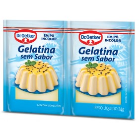 GELATINA SEM SABOR OETKER BRANCA 2X12G