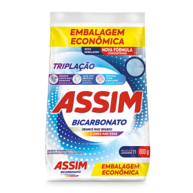 LAVA ROUPAS PO ASSIM BICARBONAT BAG 800G