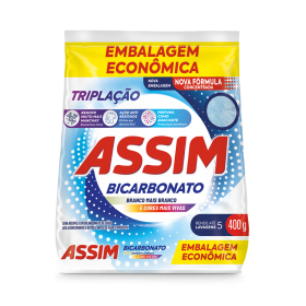 LAVA ROUPAS PO ASSIM BICARBONAT BAG 400G