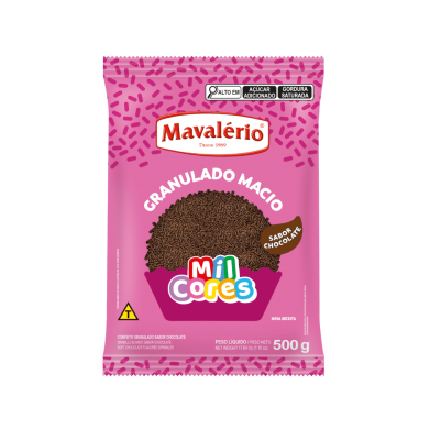 MAVALERIO GRANULADO MACIO CHOCO 500G