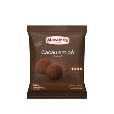 MAVALERIO CACAU PO ALCALINO BLACK 500G