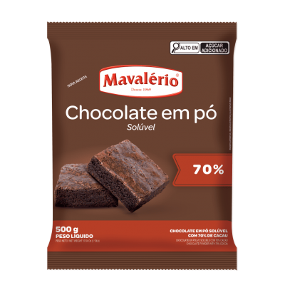 MAVALERIO CHOCOLATE PO 70% 500G