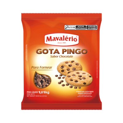 MAVALERIO GOTA PINGO CHOC LEITE 1,01 KG
