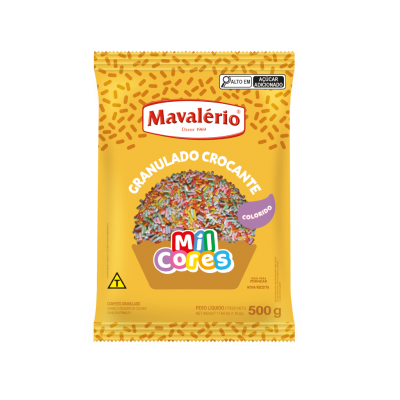 MAVALERIO GRANULADO CROC COLORIDO 500G
