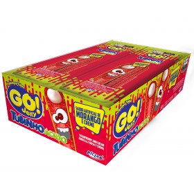 TUBINHOS GO JELLY MORANGO ACIDO 12X15G