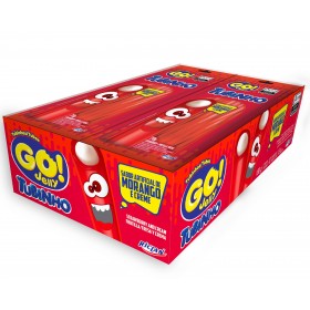 TUBINHOS GO JELLY MORANGO12X15G