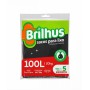 SACO LIXO BRILHUS PRETO ALMOFADA 5X100L