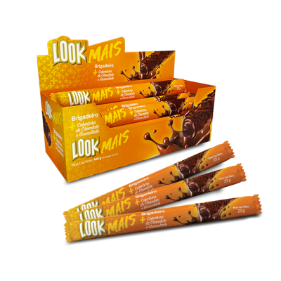 STICK LOOK MAIS BRIGADEIRO 20X23G