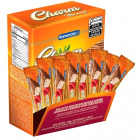 WAFER COBERTO CHARM MORANGO 20X14GR