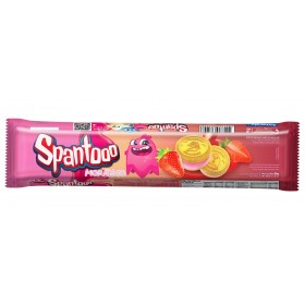 BISC RECHEADO SPANTOOO MORANGO 80GR