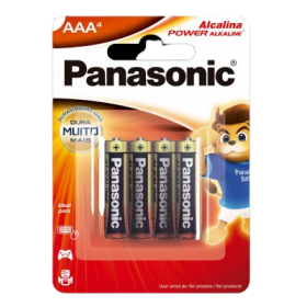 PANASONIC ALCALINA PALITO AAA C/4