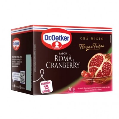 CHA F&F OETKER CRANBERRY ROMA 30G C/15UN