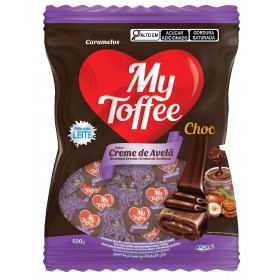 BALA MY TOFFEE CHOC C/AVELA 500G