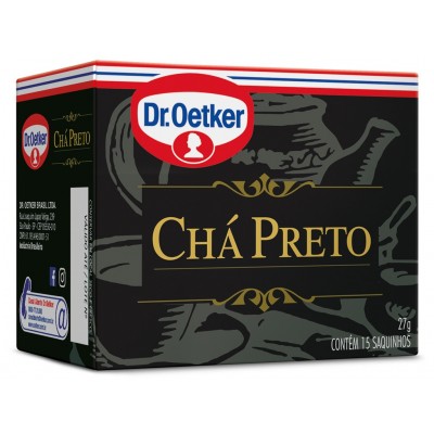 CHA PRETO OETKER C/15 UN