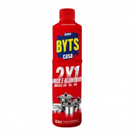 BYTS LIMPA INOX E ALUMINIO 500ML