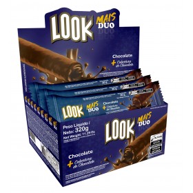 STICK LOOKMAIS DUO CHOCOLATE 16X20GR