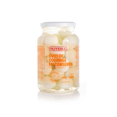OLIVEIRA OVOS CODORNA CONSERVA 300G
