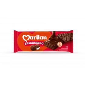 BISC MARILAN WAFER BRIGADEIRO 80G