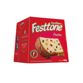 PANETONE FESTTONE FRUTAS 400G