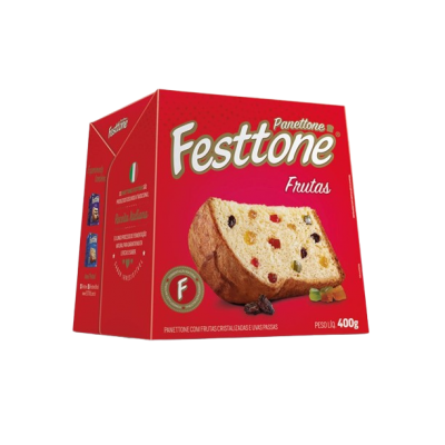 PANETONE FESTTONE FRUTAS 400G