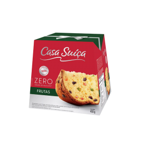 PANETONE CASA SUICA ZERO FRUTAS 400G