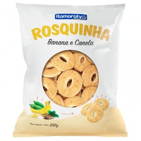 ROSQUINHA ITAMARATY BANANA CANELA 250GR
