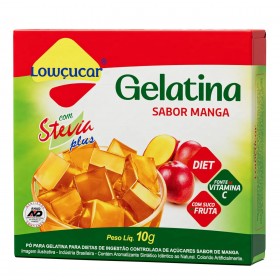 LOWCUCAR GELATINA STEVIA MANGA 10G