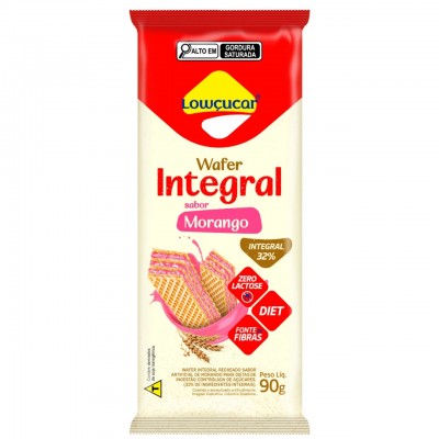 LOWCUCAR WAFER INTEGRAL MORANGO 90G
