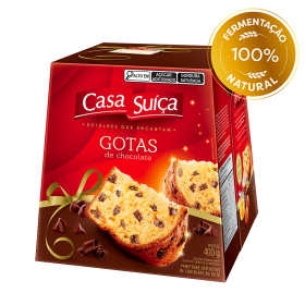 PANETONE CASA SUICA CHOCO 400G