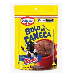 BOLO CANECA OETKER TODDY 67G