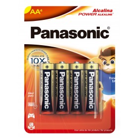 PANASONIC ALCALINA PEQUENA AA C/4