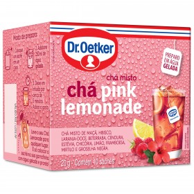 CHA GELADO OETKER PINK LEMONADE 20G