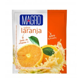 MAGRO REFRESCO DIET LARANJA DP 15X8G