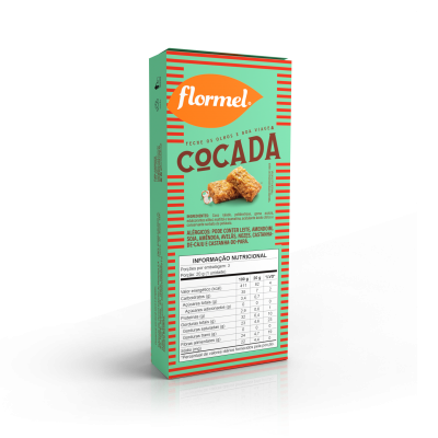 FLORMEL TABLETE COCADA SM 3X20G