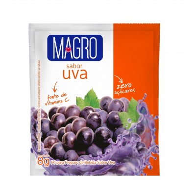 MAGRO REFRESCO DIET UVA DP 15X8G