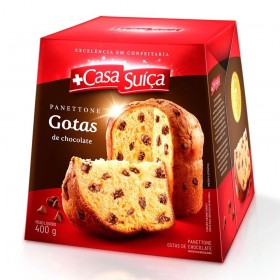 PANETONE CASA SUICA CHOCO 400G