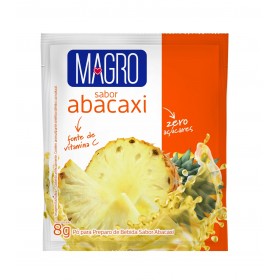 MAGRO REFRESCO DIET ABACAXI DP 15X8G