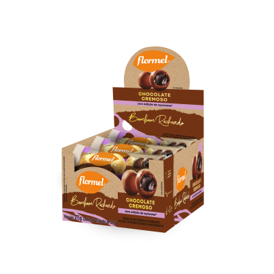 FLORMEL BOMBOM RECH CHOCOLATE 10X37,5G