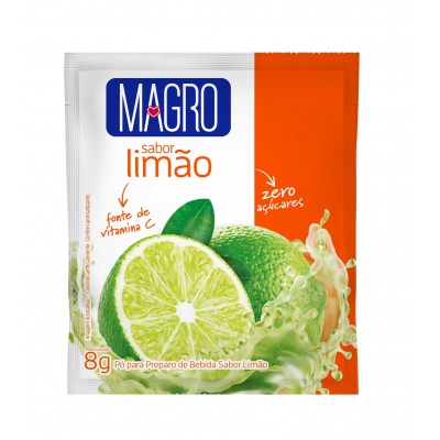 MAGRO REFRESCO DIET LIMAO DP 15X8G