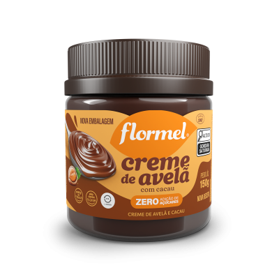 FLORMEL CREME AVELA COM CACAU 150G