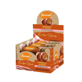 FLORMEL BOMBOM RECH CARAMELO 10X37,5G