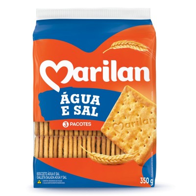 BISC MARILAN CRACKER AGUA E SAL 350G