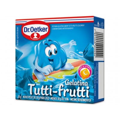 GELATINA OETKER TUTTI-FRUTTI 20G