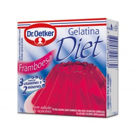 GELATINA DIET OETKER FRAMBOESA 12G